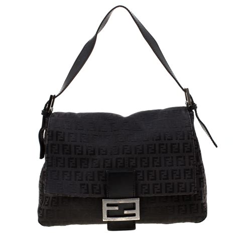 fendi vaso boule nero|fendi black handbags.